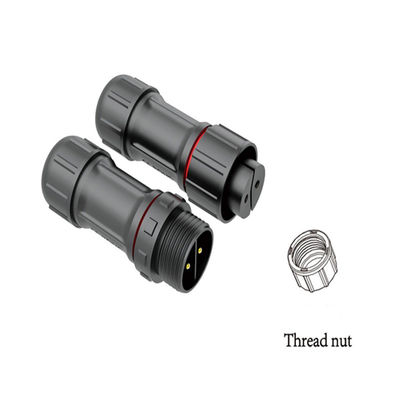 kaufen IP67 M12 wasserdichtes Kreislaufanschluss mit Gewindebügel Typ 2 Online-Herstellung