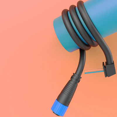 kaufen IP67 3-Pin elektrische wasserdichte LED-Anschlüsse für Kabeldurchmesser 4,5 - 9,2 mm Online-Herstellung