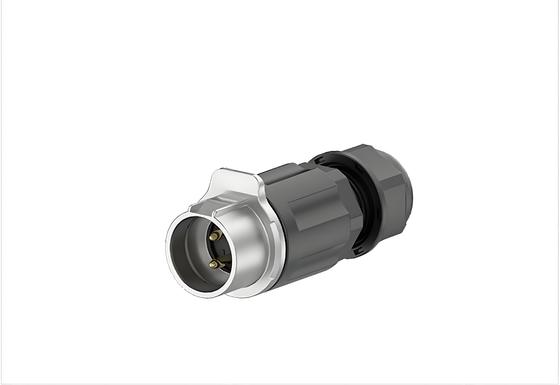 kaufen LP20 20A 2-poliger wasserdichter Stecker IP67, goldbeschichtetes Messing Online-Herstellung