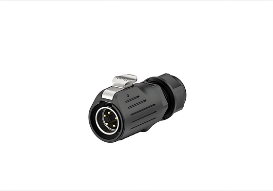 kaufen LP20 5-poliger IP67 wasserdichter Stecker 10A Flanschmontage Metall-Nylon Online-Herstellung