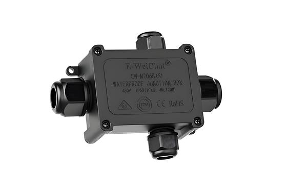kaufen Wasserdichtes Durchschnittsfach 1in3Out Kabeldrüsengehäuse für elektrische Datenverbindungen Online-Herstellung