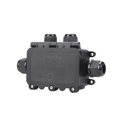 kaufen Waterproof Junction Box 1In3Out IP68 Rated Die-Cast Aluminum Direct Through-Wire Online-Herstellung