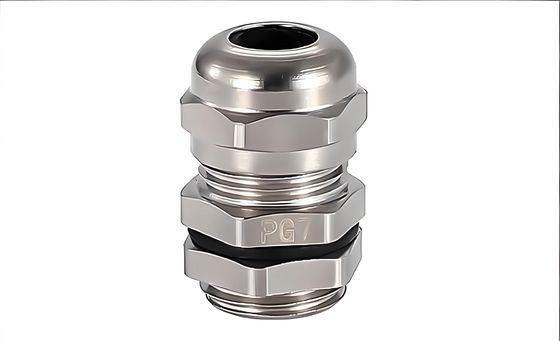 kaufen PG7 IP68 Waterproof Metal Cable Gland  Nickel Plated Brass Heavy Duty Online-Herstellung