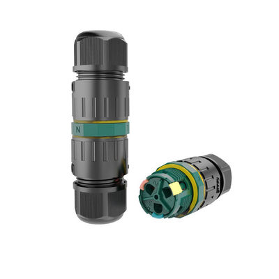 M20 3 Kern wasserdicht Kreislaufanschluss Push-Typ Schnellkartenadapter IP68