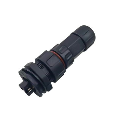 M25 Baugruppen Kreislauf-Wasserdichte Steckverbinder IP68 3 Kern 32A Mikro-Wechselrichter