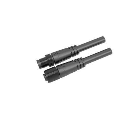 M10 Metallkopf beschichtet, wasserdicht, männlich, weiblich, LED-Kabel 2 Kern 3 Kern IP68