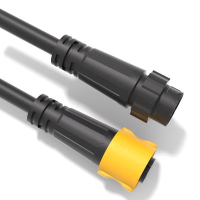 Selbstverriegelnder IP67 wasserdichter Stecker/Buchse 2-8 Kern PA66 Nylon für Zuchtfarm Ausrüstung