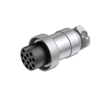 IP68 Wasserdichtes Stromkabelanschluss Weiblicher Kopf M19 Drahtgurt