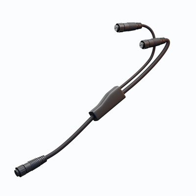 Y-Serie Parallel Wasserdichter Kabelverbinder IP67 PA66 Nylon Material für Anwendungen im Außenbereich und Wintergärten