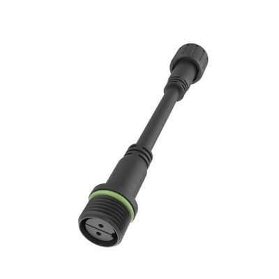 M18 Zwei-Kern-zu-Drei-Kern-Wasserdichte Kabelverbindung IP67 von LED-Beleuchtung Vieh
