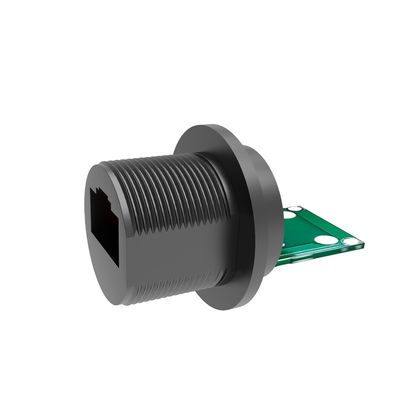 RJ45 M20-Panel Wasserdichtes Signalanschluss Kristallkopf Industrielle Netzwerkadapter
