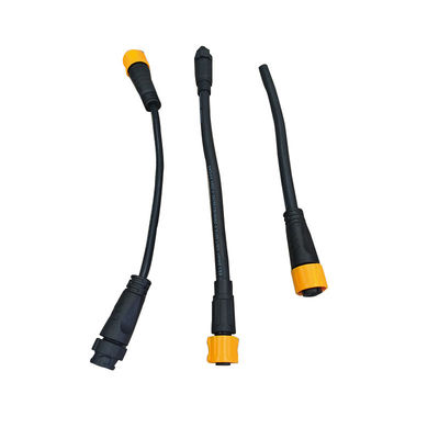 PA66 Nylon IP67 Waterproof Data Connector with 15A Max Current for Industrial Equipment
