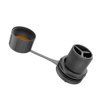 M25 3-Kern-Wasserdichtes Runddrahtanschluss weiblicher Mikro-Inverteranschluss