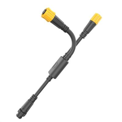 P12 Selbstverriegelnder IP68 wasserdichter LED-Steckverbinder mit 10A Nennstrom für Außenbeleuchtung