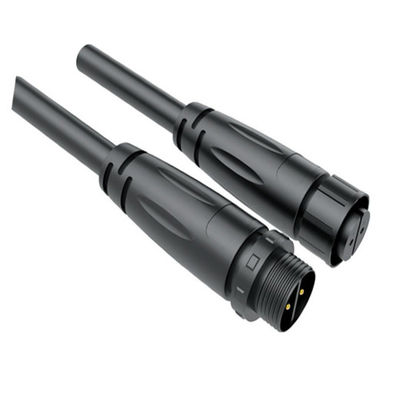 Wasserdichtes, selbstverriegelndes, männliches, weibliches Steckverbinder mit 3KV Isolationsspannung und IP67 in PA66-Kunststoff